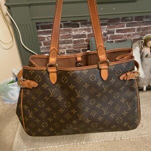 Louis Vuitton Brown Monogram Canvas Tote